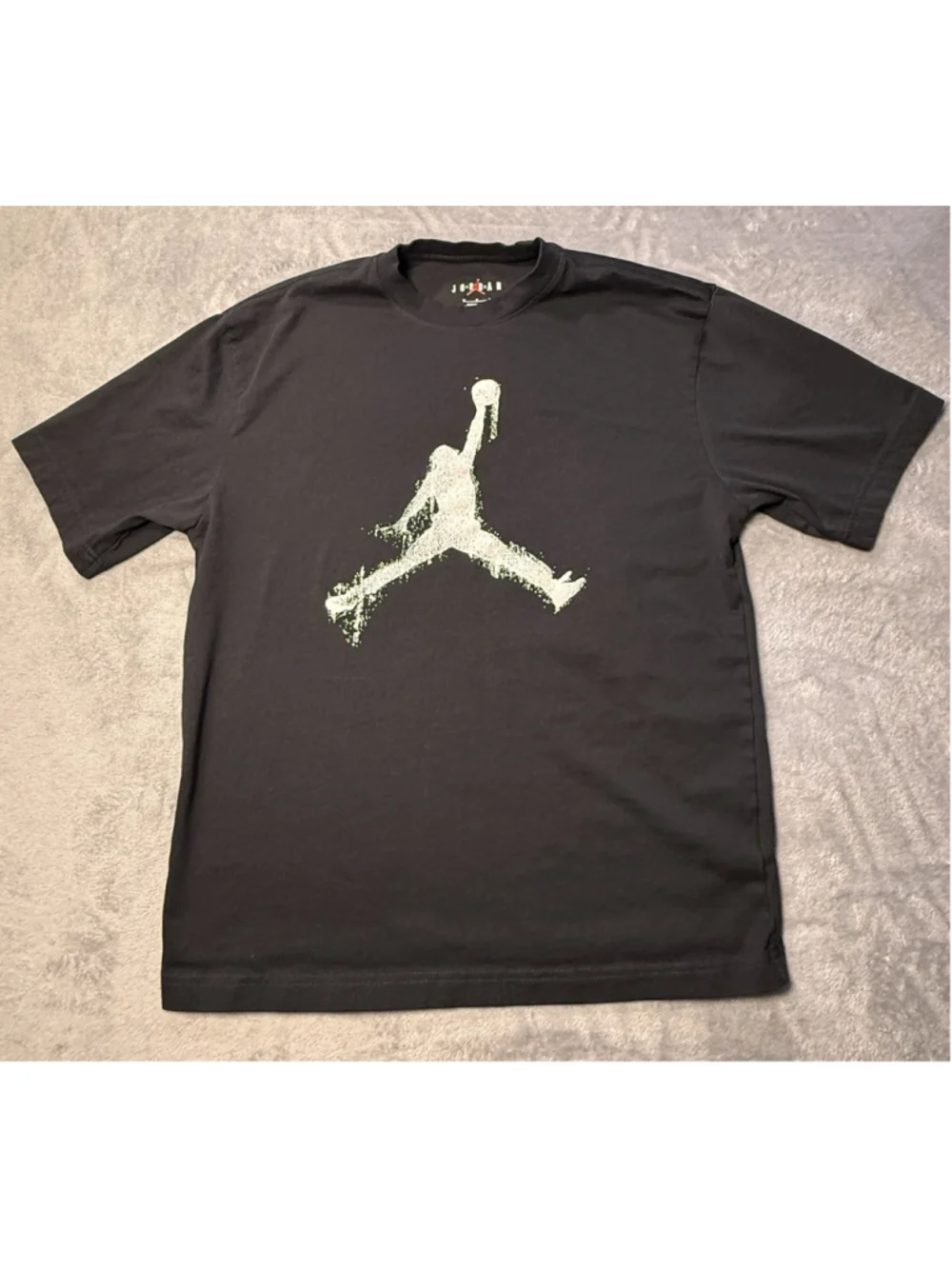 NIKE Men’s AIR JORDAN JUMPMAN BROOKLYN SHIRT BLACK Size Medium
